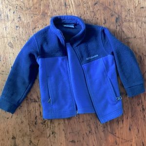 3T Columbia fleece coat